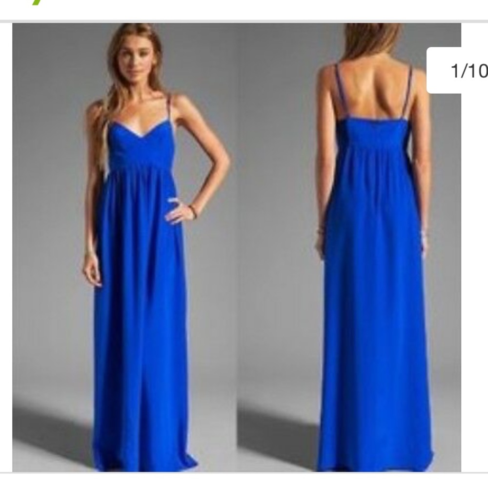 Amanda Uprichard Silk Gown